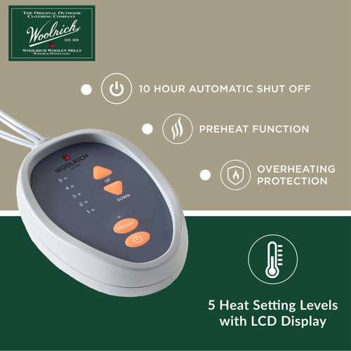 Woolrich Heated Sherpa Mattress Pad & Reviews Wayfair